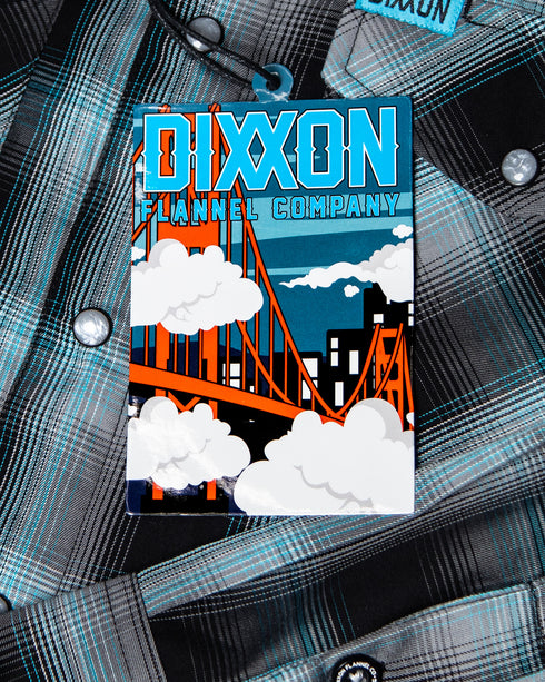 MORNING FOG BAMBOO SHORT SLEEVE BUTTON UP - MENS